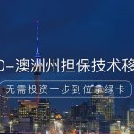 澳洲190州担保技术移民